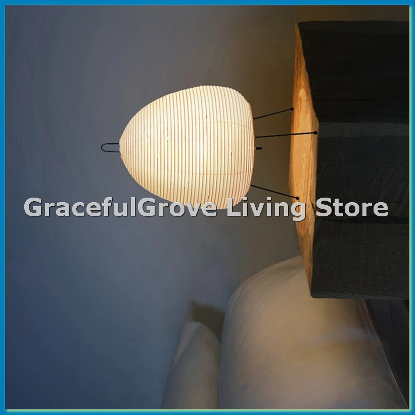 

Japanese Rice Paper Lantern LED Table Lamp Living Room Bedroom Bedside Study Hotel Homestay Tripod Floor Lamp,US Plug-ABFB
