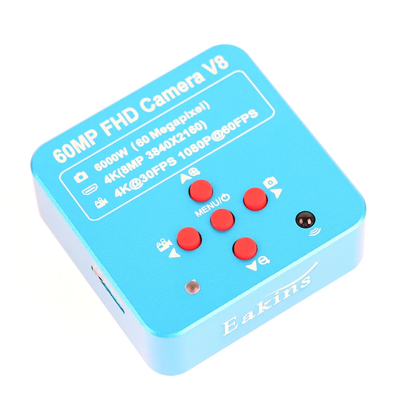 60MP 4K FHD 1080P 60FPS HDMI USB видеомикроскоп камера лупа 100X 130X 180X 500X объектив с креплением C для ремонта пайки