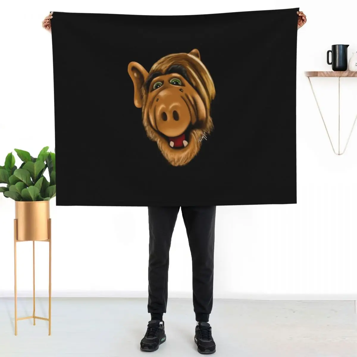 

Alien Life Form Throw Blanket No Pilling Soft Warm Blanket for Bed