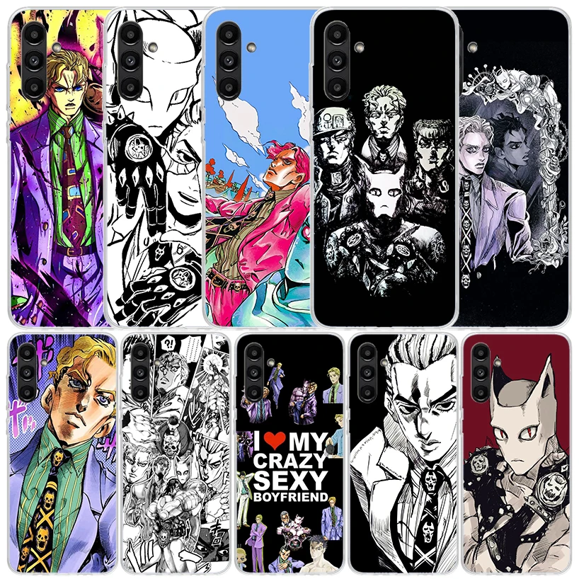 Чехол для телефона JoJo Kira Yoshikage Killer Queen для Samsung Galaxy A17 A16 A15 A14 A13 A56 A55 A54 A53 A36 A35 A34 A33 A26 A25 A24 A