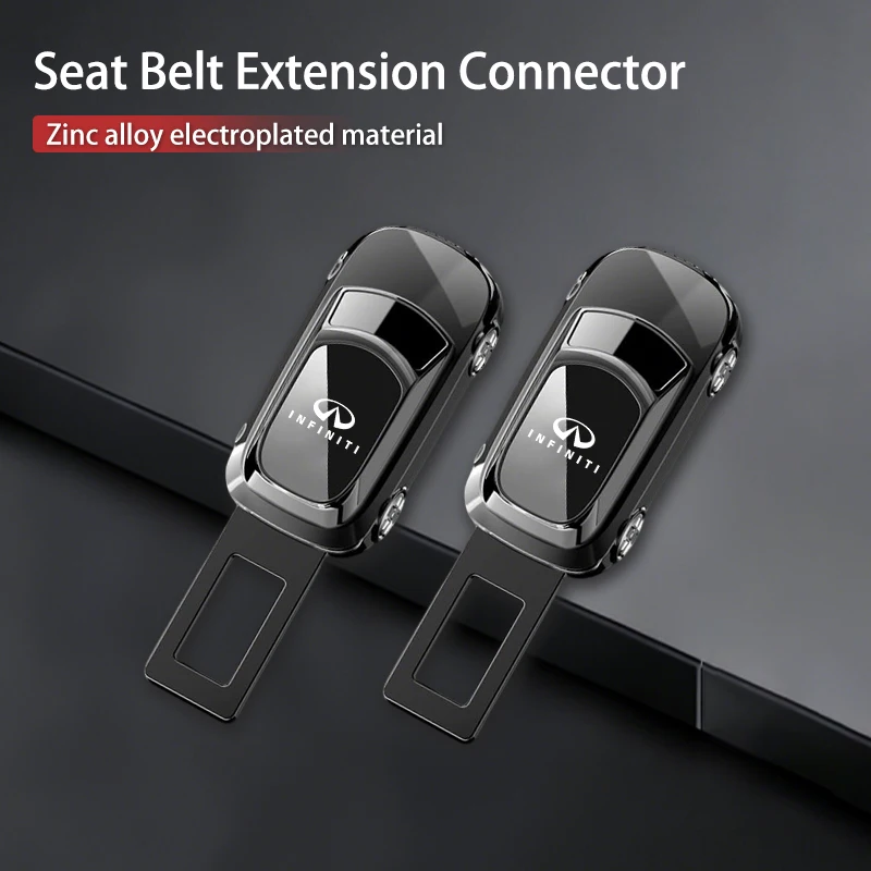 

Car Seat Belt Clip Extender Safety Seatbelt Lock Buckle Plug Accessories For Infiniti Q50 FX35 Q30 G37 Q70 QX70 G35 Q60