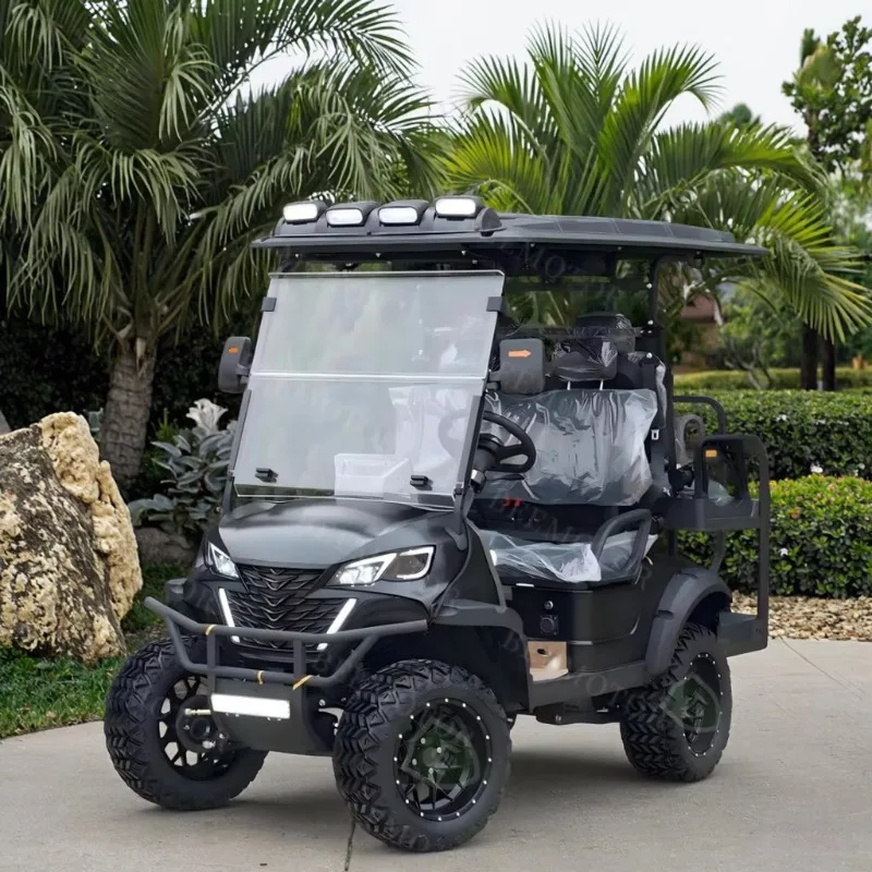 2025 Club Car 4-Passenger Customized Electric Golf Cart Powerful 60V Lifted-for Golf