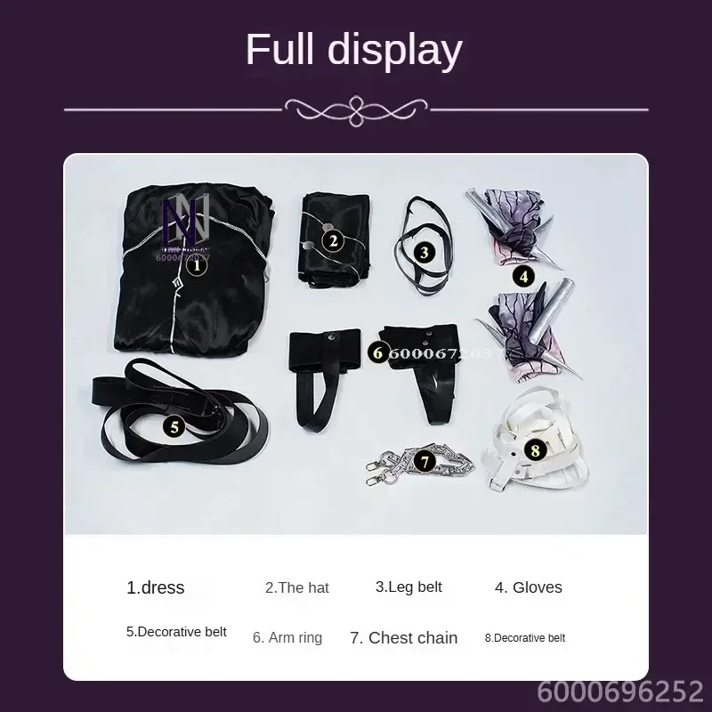 Game Path To Nowhere Nox Cosplay Costume Women Halloween Uniform Sexy Dress Carnival Role Play Outfit Anime New Arrival Hot Sale