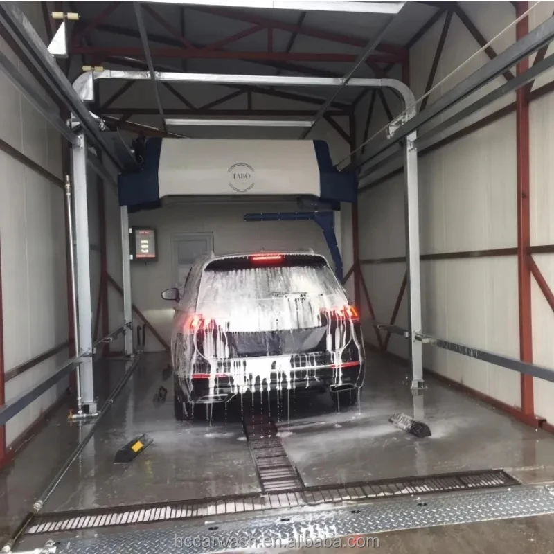Factory Direct Fully Automatic Touchless Car Wash Machine 360 High Pressure Intelligent Cleaning for Commercial Wash Station