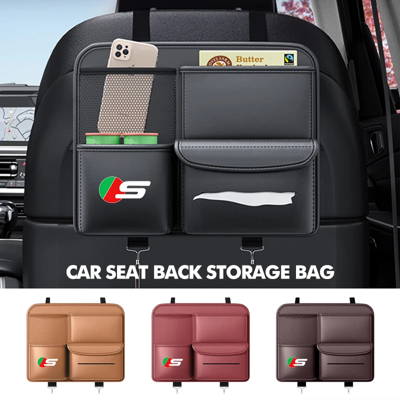 

Сумка для хранения на спинку автомобильного сиденья, износостойкий органайзер на заднее сиденье автомобиля для Jaguar S-Type F-Type X-Type F-Pace I-Pace XJR XE