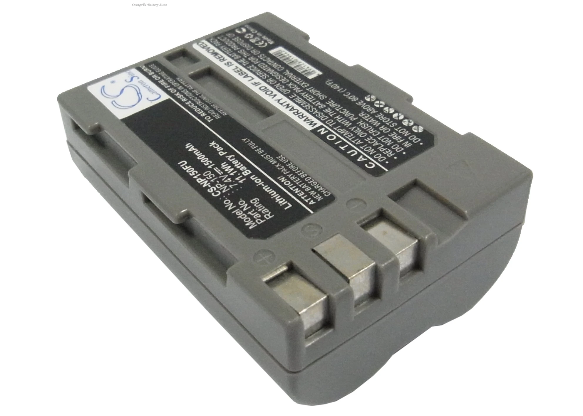 Replacement 7.4V 1500mAh Camera Battery NP-150 BC-150 for Fujifilm BC-150, FinePix S5 pro, IS Pro