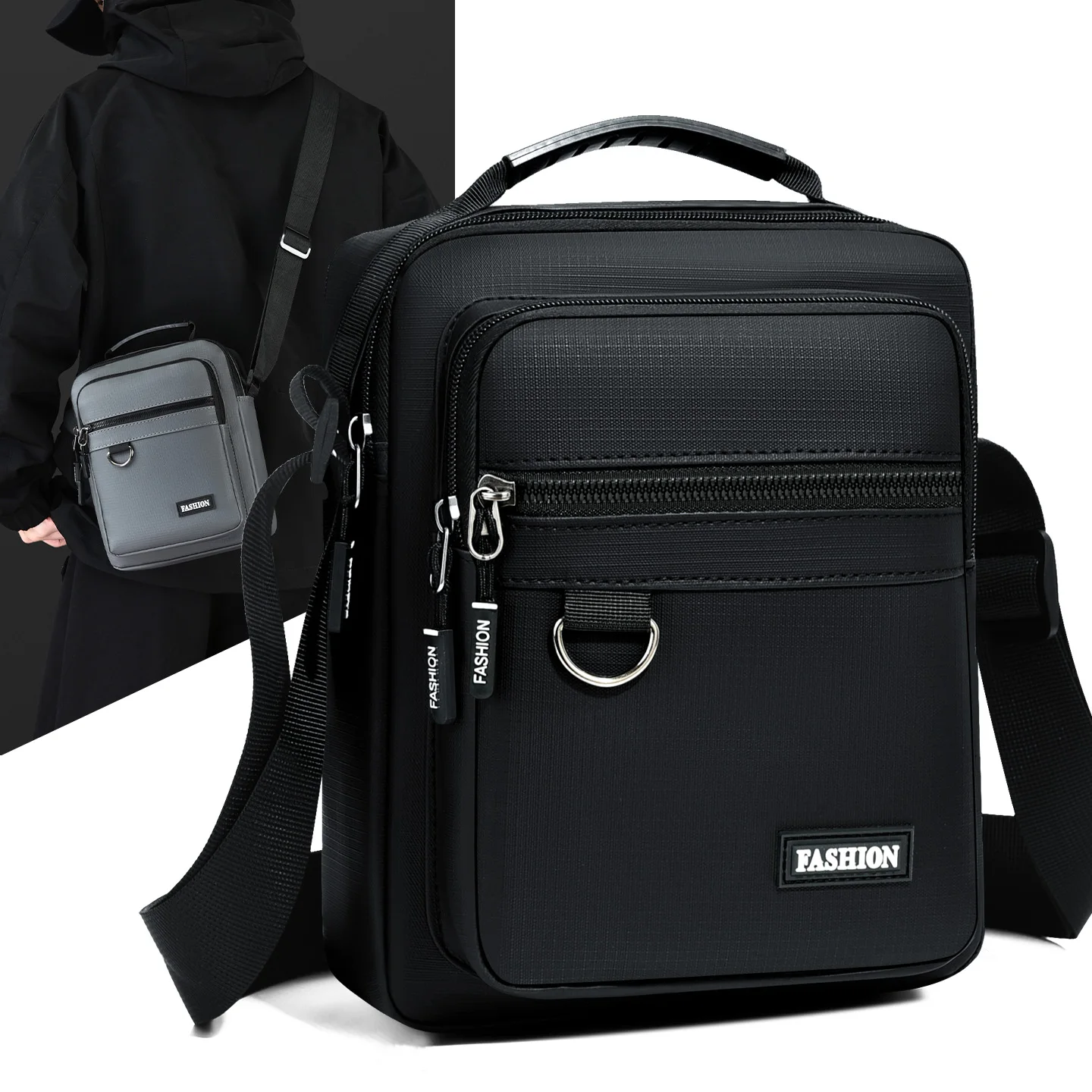 

Fashion Casual Men's Bag Handbag Lightweight Oxford Men's Purse Small Shoulder Bag Stylish Elegant Men's Bag Messenger Bag