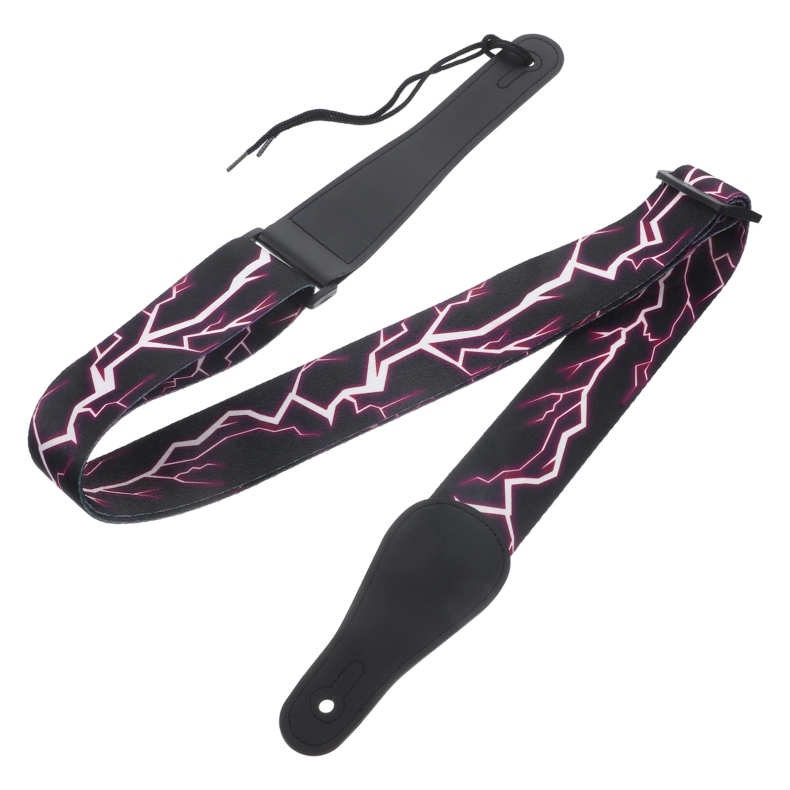 

Guitar Strap 107 168cm Adjustable 5cm Width Comfortable Shoulder Belt for Electric Bass Polyester