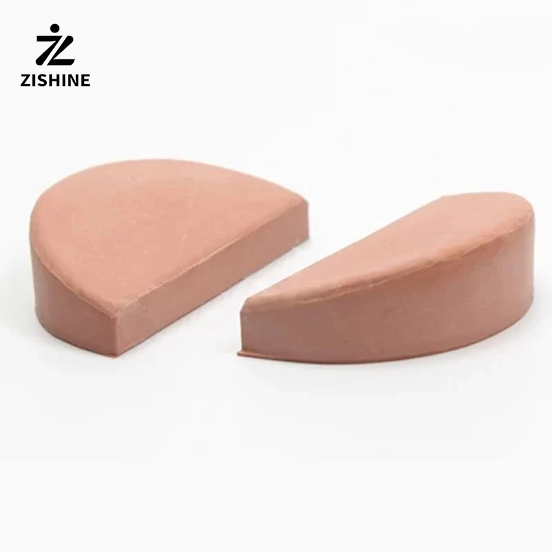 

10 шт., полукруглая подушка для лодыжки, задние резиновые детали, аксессуары для протезирования для искусственных конечностей, ортезы, протезы, розетки, застежка