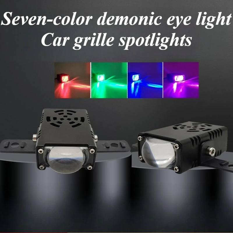 

For SUV Truck Jeep Universal Grille LED Light Bar Kit High Power Fog Driving Lamp Daytime Running DRL Off Road Auxiliary Light