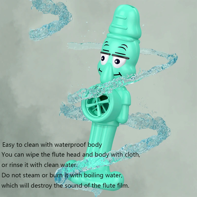 Octopus-shaped Wind Instrument - 3-in-1 (Whistle/Trumpet/Saxophone), Fun Party Interactive Prop, Adorable Music Toy