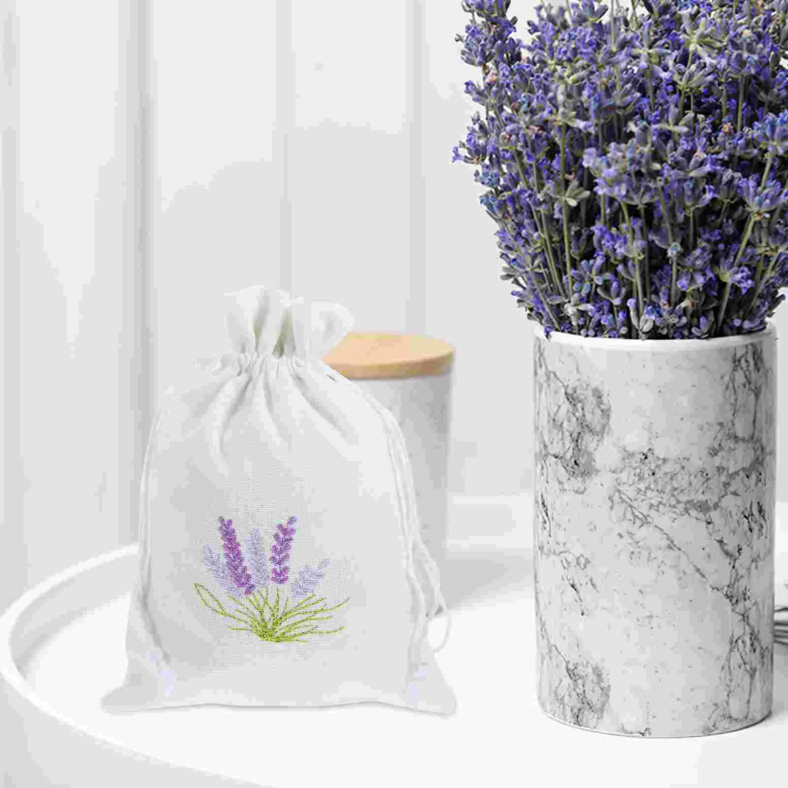 10 Pcs Empty Fragrance Bags Lavender Sachet Tote Jewelry Pouches Travel Bundle Waterproof Duffle