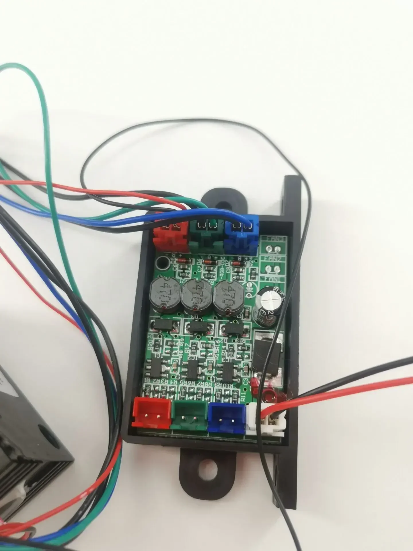 RGB White Combined Laser Module Fat Beam 15mm for stage lighting 500mW