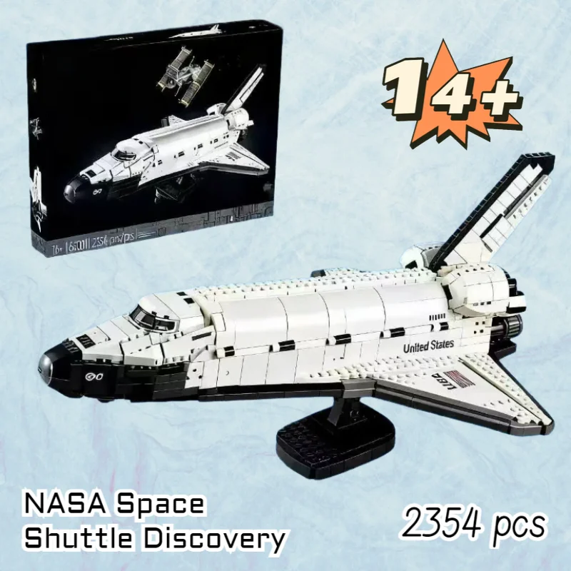 

2354Pcs Best seller Creative Expert Space Agency FIT 10283 Space Shuttle Building Blocks Toys Kids Christmas Birthday Gifts