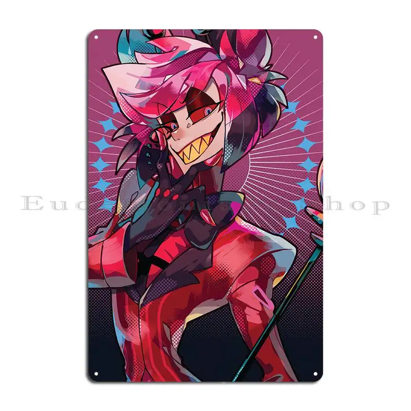 Alastor Anime Metal Sign Designs Club Home Club Club Bar Tin Sign Poster