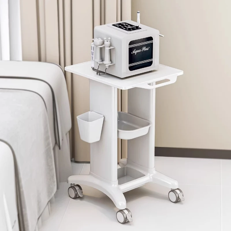 Multifunctional Beauty Salon Trolley, Large Capacity Medical Cart, Dental Treatment Mobile Stand, Aesthetician Storage Rack