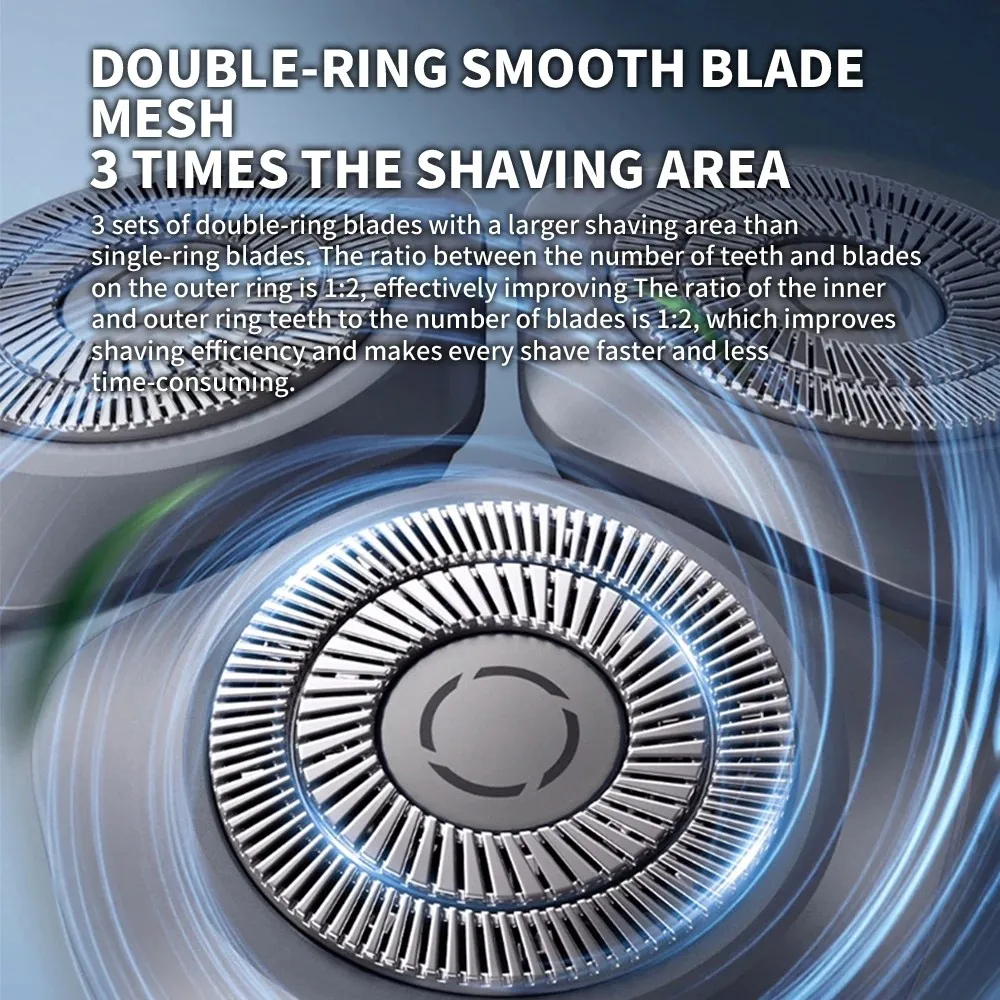 2026 Original  Mijia Electric Shaver S101 Enhanced Shaving Machine Razors for Men Waterproof Dry Wet Shaving Beard Trimmer view 5