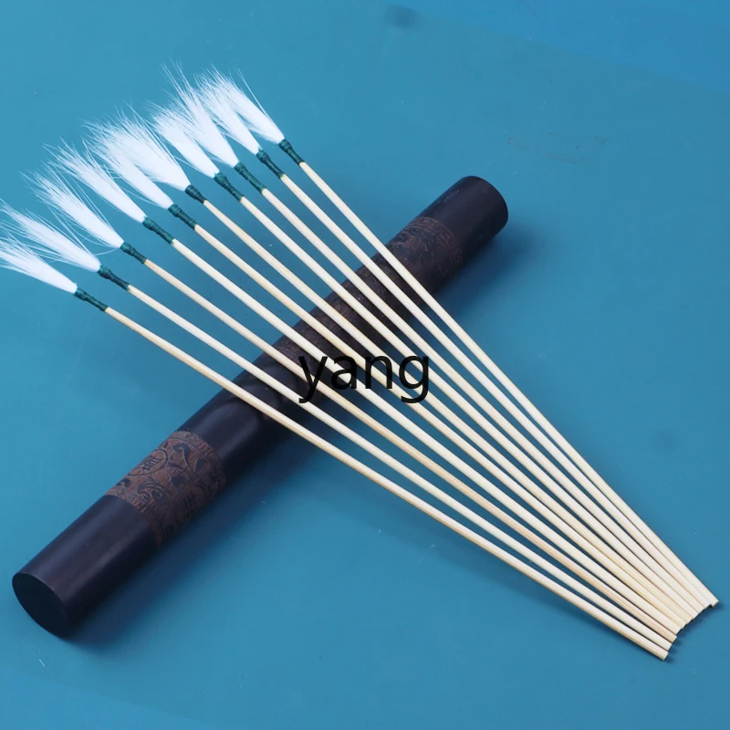 

LH Professional Ear Picking Goose Feather Stick Ear Picking Feather Tool Set Goose Feather Stick