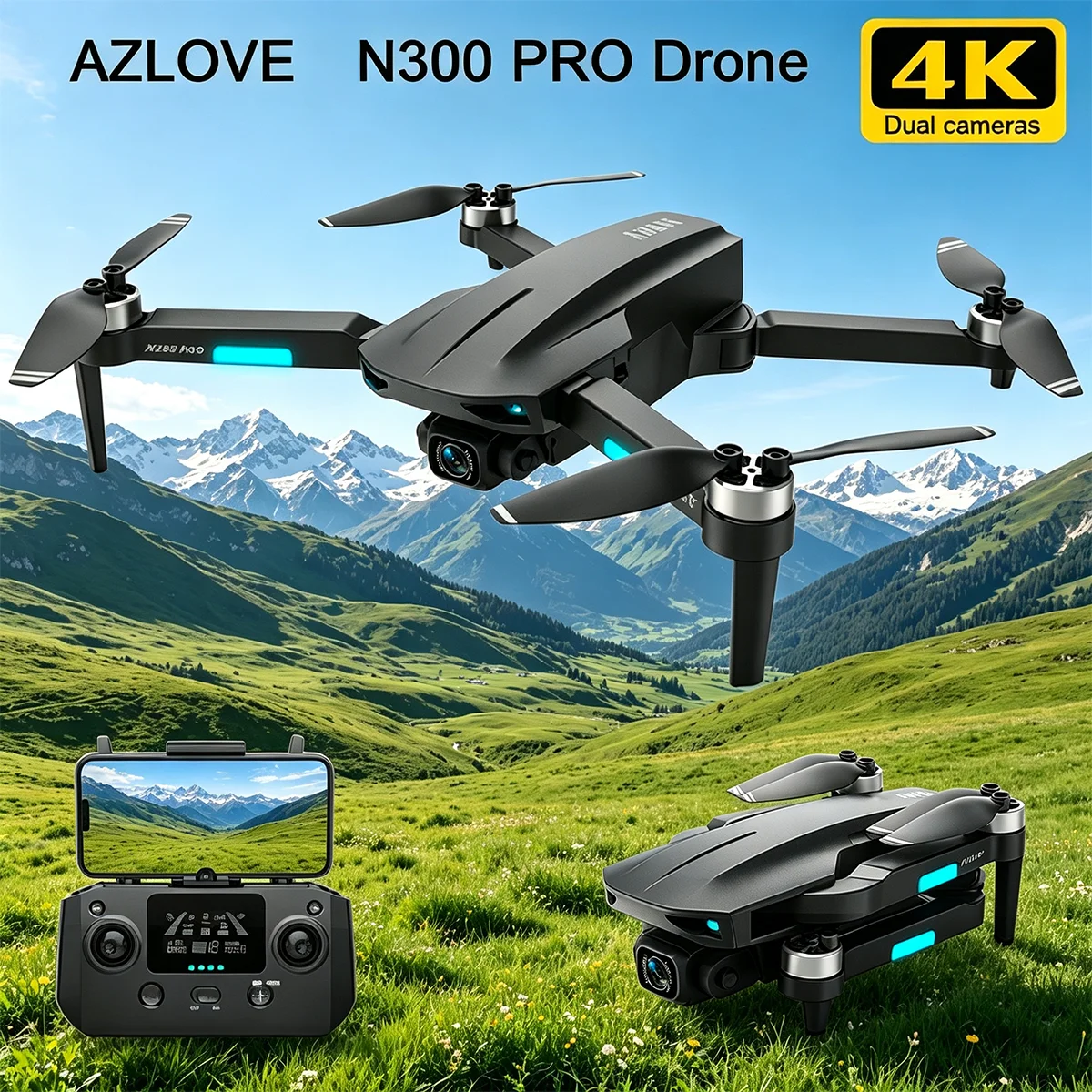n300-pro-gps-drone-4k-professional-hd-dual-camera-security-uav-brushless-motor-5g-wifi-fpv-rc-quadcopter-foldable-toy-kid-gift