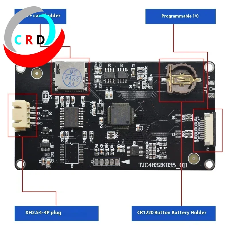 Enhanced K0 Series Serial Touch Display 2.4/2 8/3.2/3.5 inch TJC4832K035 lcd  display  raspberry pi screen  lcd display  esp32