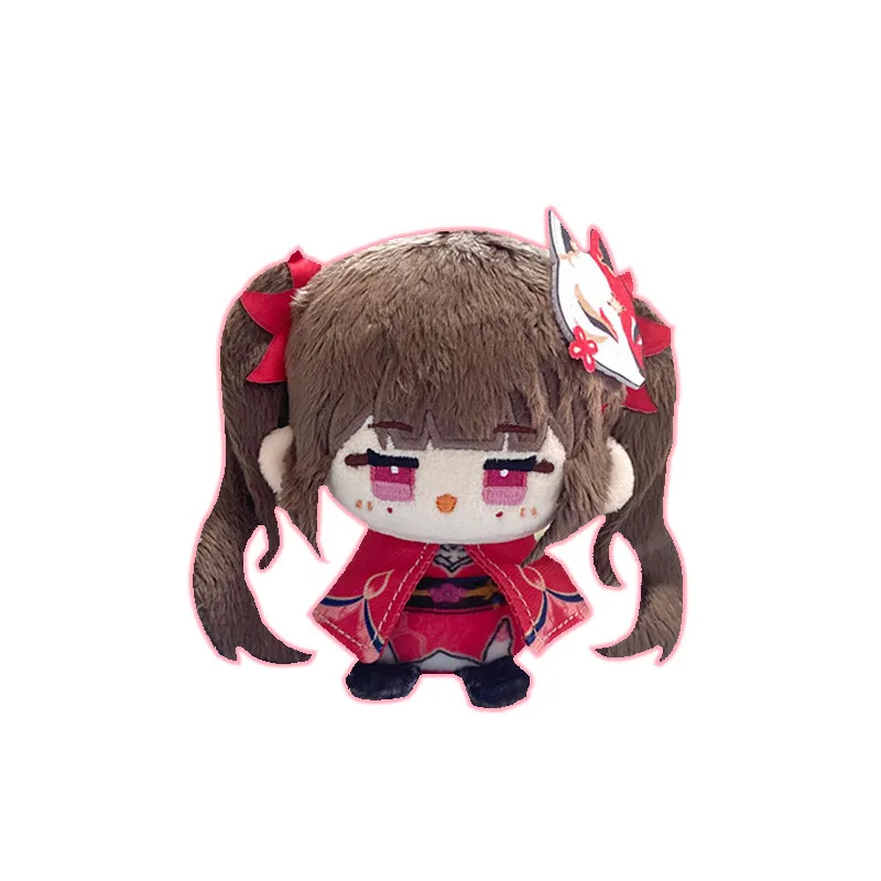 

12 см Genshin Impact Дурин Флинс Сандэй Варка: Милый косплей-брелок-подвеска для сумки, миниатюрная плюшевая кукла-фигурка, подарок на день рождения