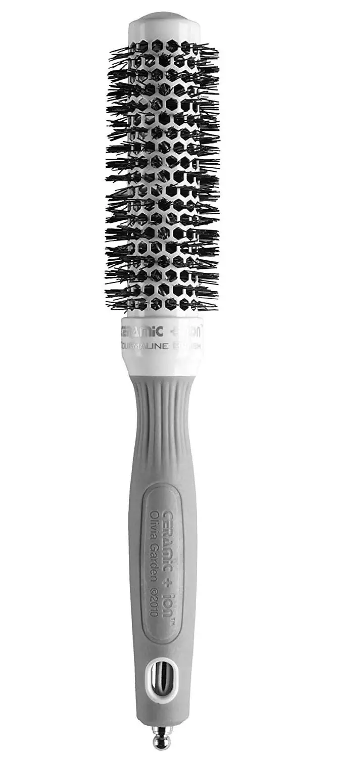 

Ceramic Ion Round Thermal Hair Brush for Normal to Thick Hair - Fast Heat, Professional Blowout Tool