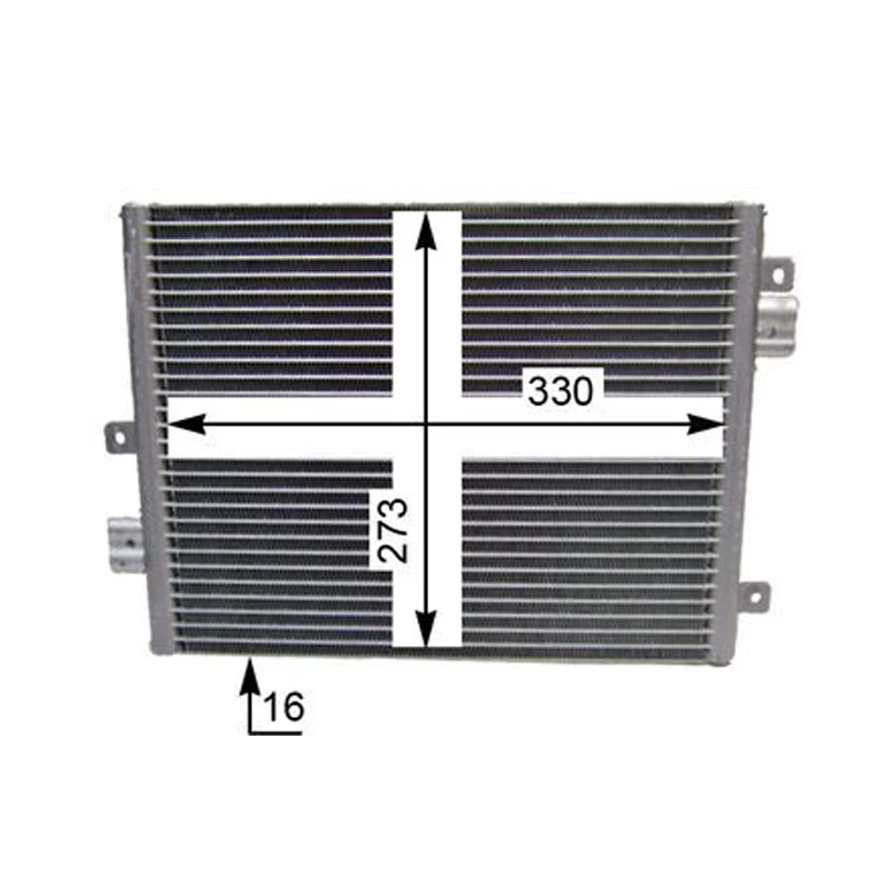 Air conditioning radiator for Porsche 911 996 997 BOXSTER CAYMAN 987 OE 99657311103 99757391102 99657311102