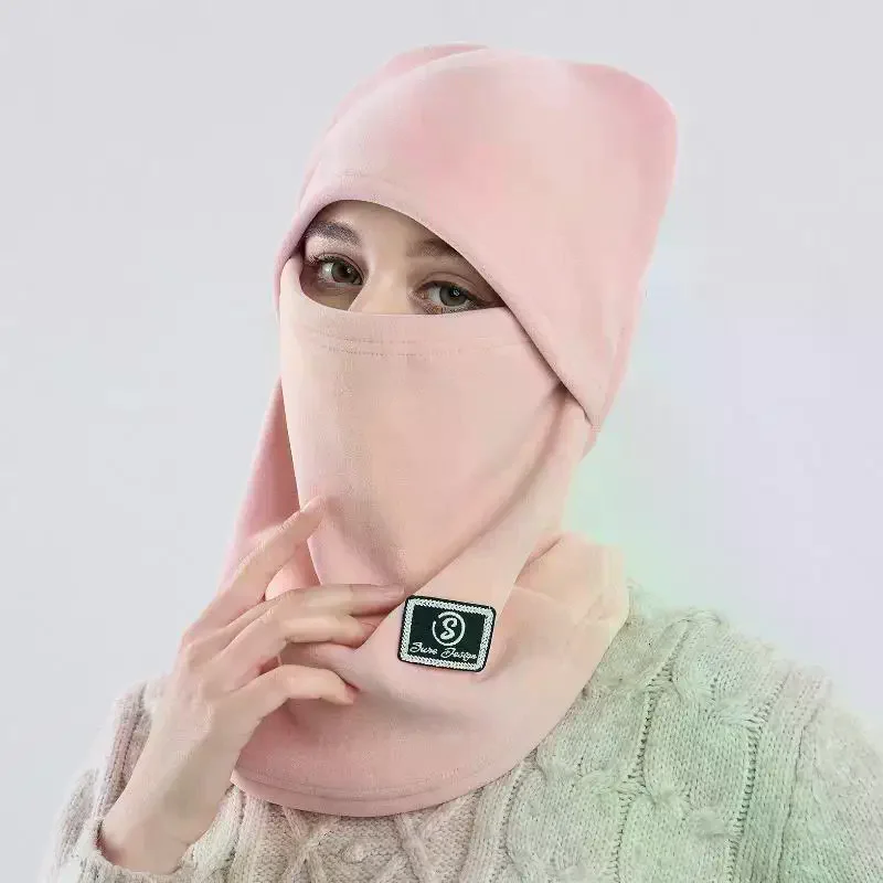 따뜻한 플리스 사이클링 마스크 모자 겨울 스키 모자 발라클라바 풀 페이스 마스크 오토바이 헬멧 라이너 캡 남녀 공용 보온 스카프 반다나