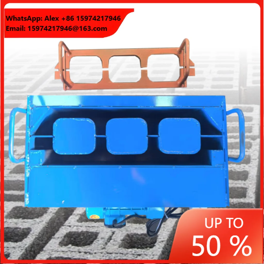 Factory Direct 220V Electric Brick Making Machine Mini Manual Mold For Cement Brick Production New Condition For Home Use Export