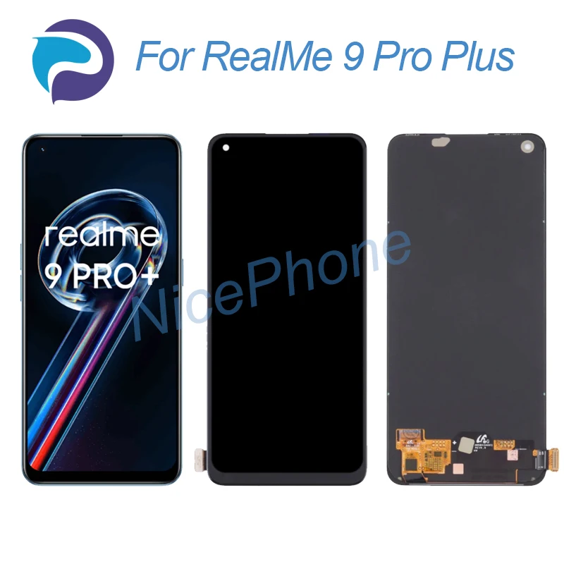 

for RealMe 9 Pro Plus LCD Display Touch Screen Digitizer Replacement 6.4" RMX3392, RMX3393 For RealMe 9 Pro + Screen Display LCD