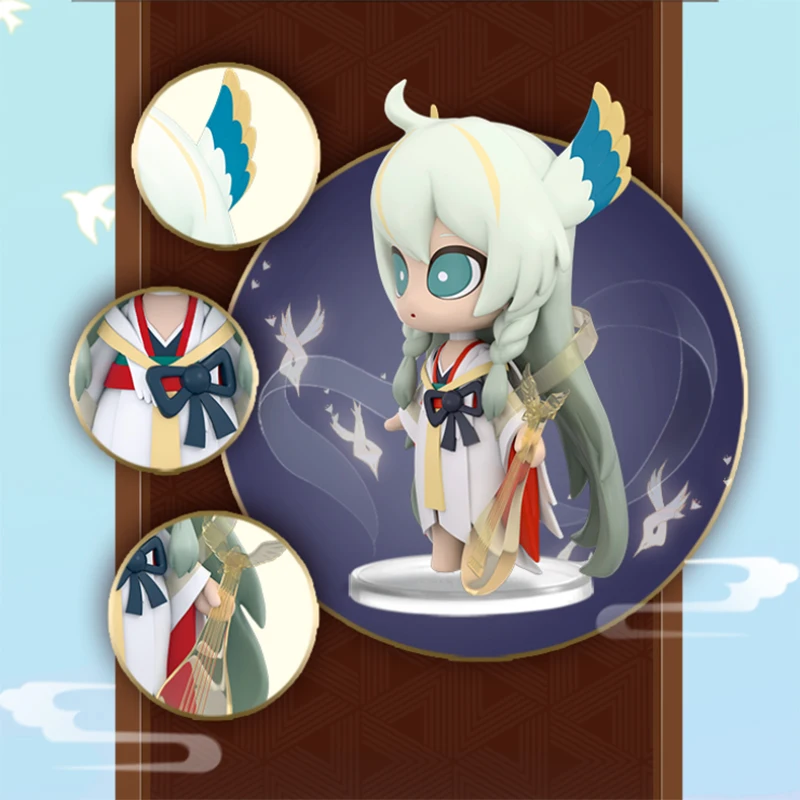 2021 New Onmyoji Series Blind Box Toy Caja Ciega Guess Bag Anime Character Cute Model Girl Birthday Gift Mystery Box Doll Fairy