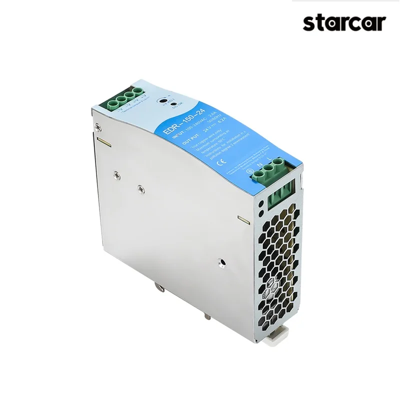 High Quality EDR-150 DC 12V 24V 48V Industrial Din Rail Power Supplies For Industrial Control System