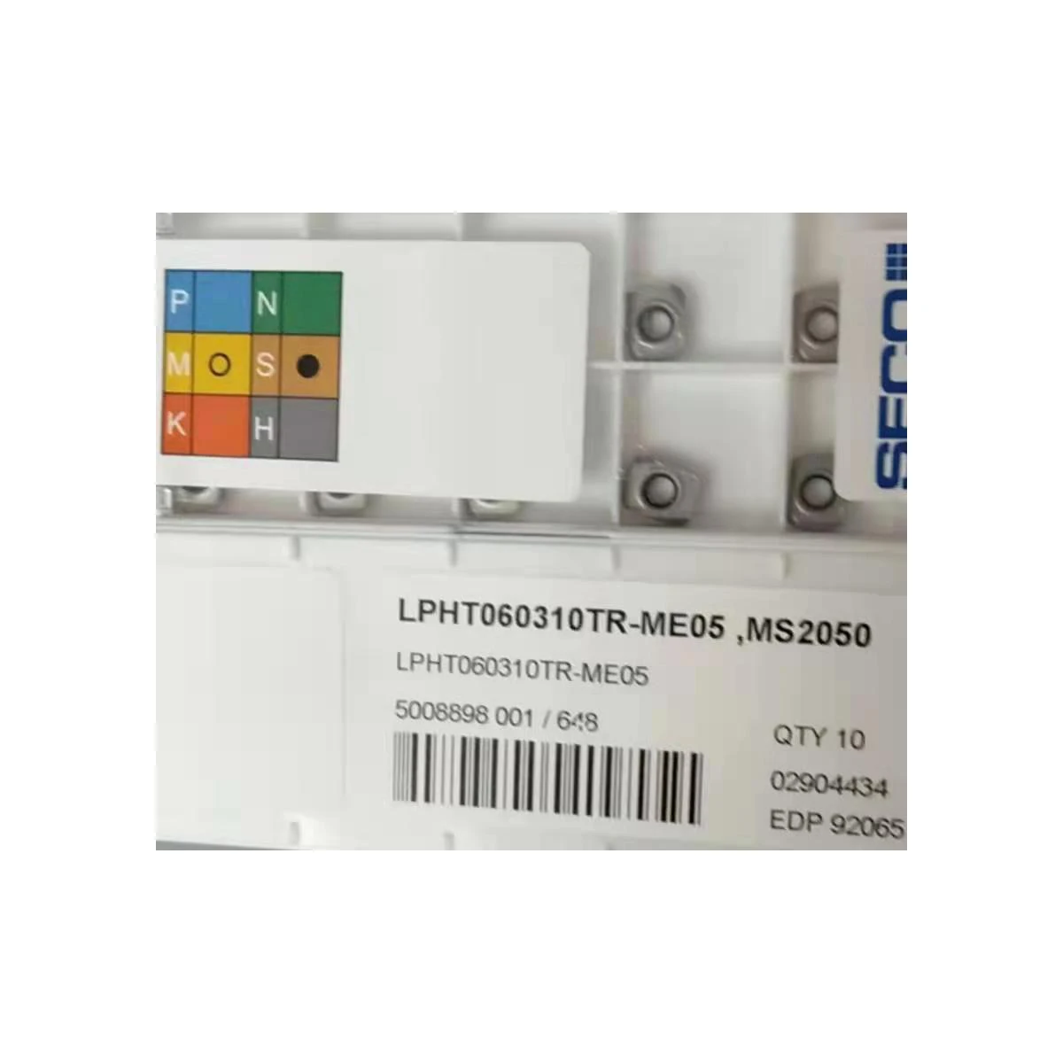 

100% Original LPHT LPHT0603 LPHT060310TR -ME05 MS2050 Milling Insert