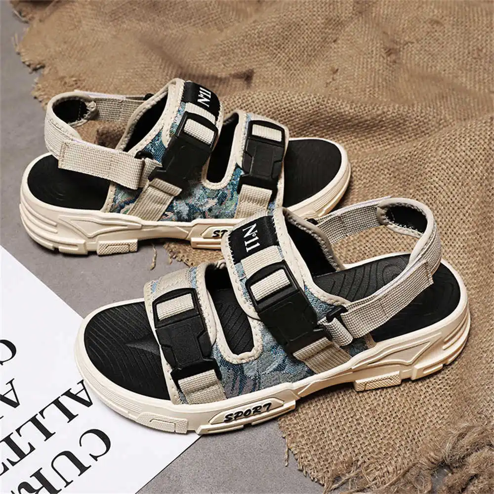 

Мужские гавайские сандалии на плоской подошве с открытой спиной, кроссовки Vip-обувь, водные тапочки для пляжного спорта, суперпредложения премиум-класса для прогулок