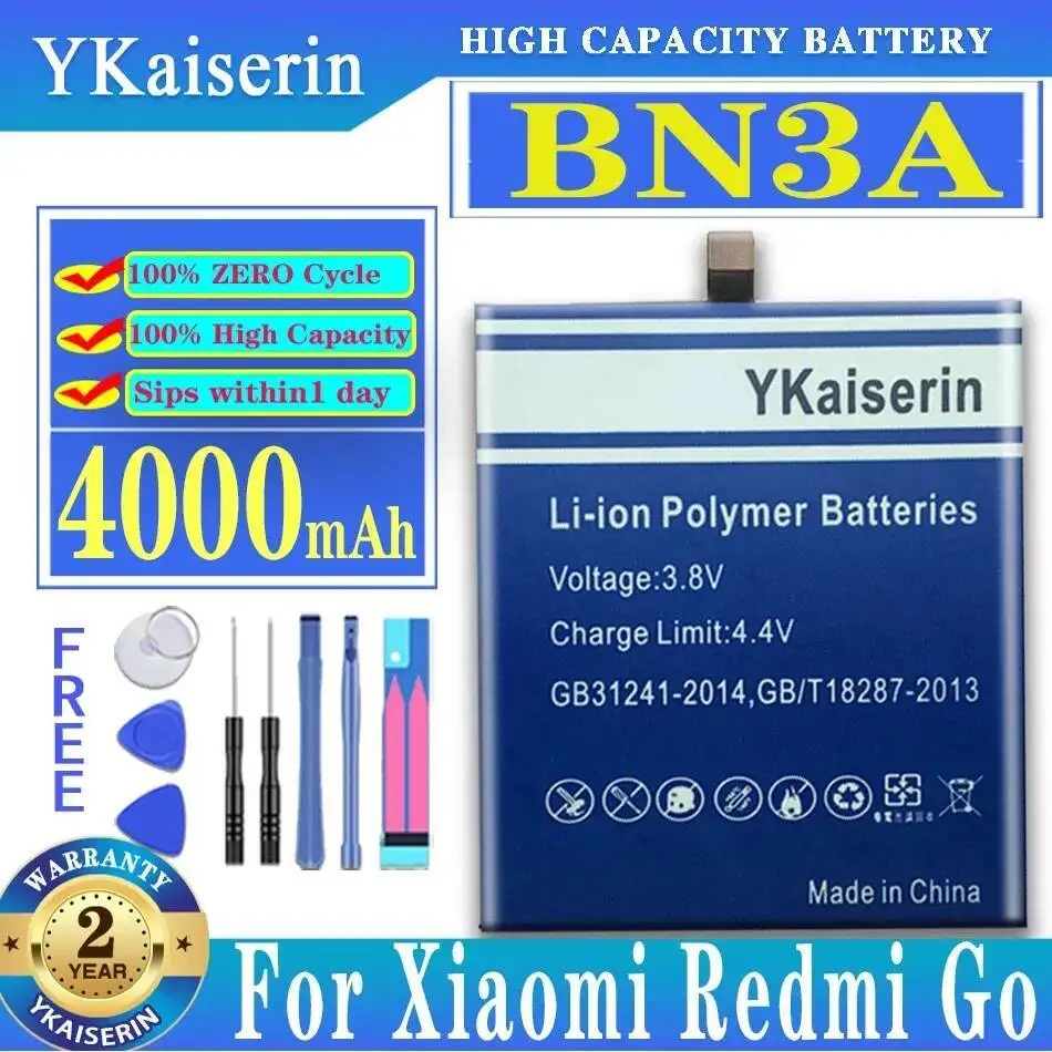 

For Xiaomi Redmi GO BN3A Long Lasting High Performance 4000Mah Mobile Phone Battery