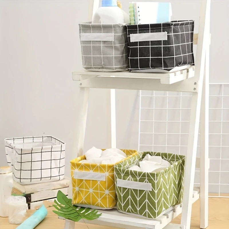 3pcs cosmetics, accessories, miscellaneous items sorting basket, home storage, desktop small storage box, storage basket