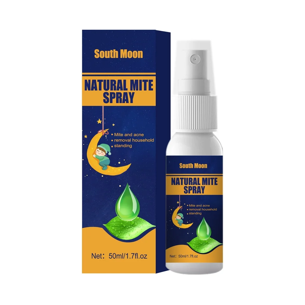 South Moon Natural Dust Mite Spray Removal Mite Spray Anti Mites Killer for Home Removing Mites Indoor Environment Bed Clothes