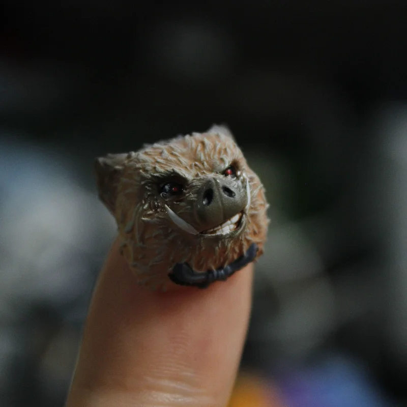 Black Myth: Wukong Keycap Resin Game Peripherals Anime Key Cap Zhu Bajie 3D Creative Handmade Personalize Keyboards Accessories