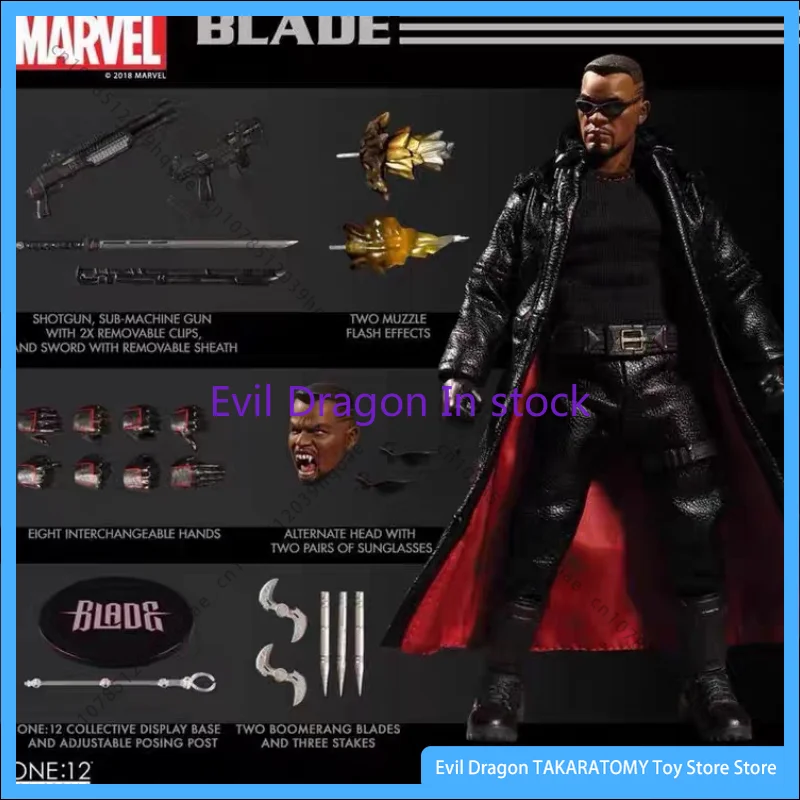 In Stock Mezco Original Marvel Comics 1:12 Collective Blade 1/12 Anime Action Collectible Model Toy Gift