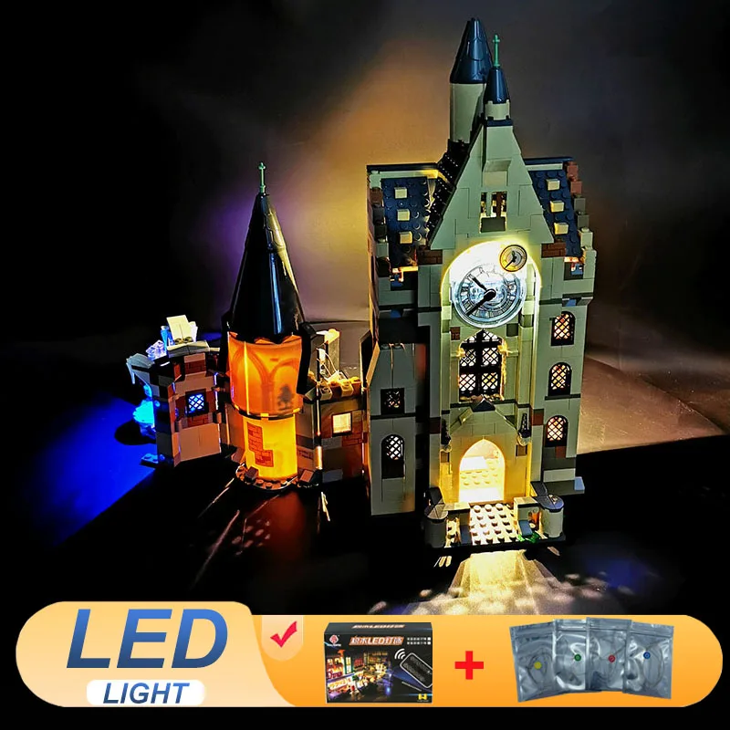 LED Light Kit for LEGO 75948 Clock Tower Decorative Lamp Toys Christmas Gift (Not Include Building Block Brick Kit Sets Model)