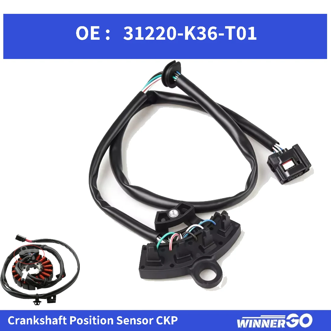 Crankshaft Position Sensor CKP 31220-K36-T01 For Honda PCX150 WW150 2015 2016 2017 2018  Motorcycle Engine Sensor