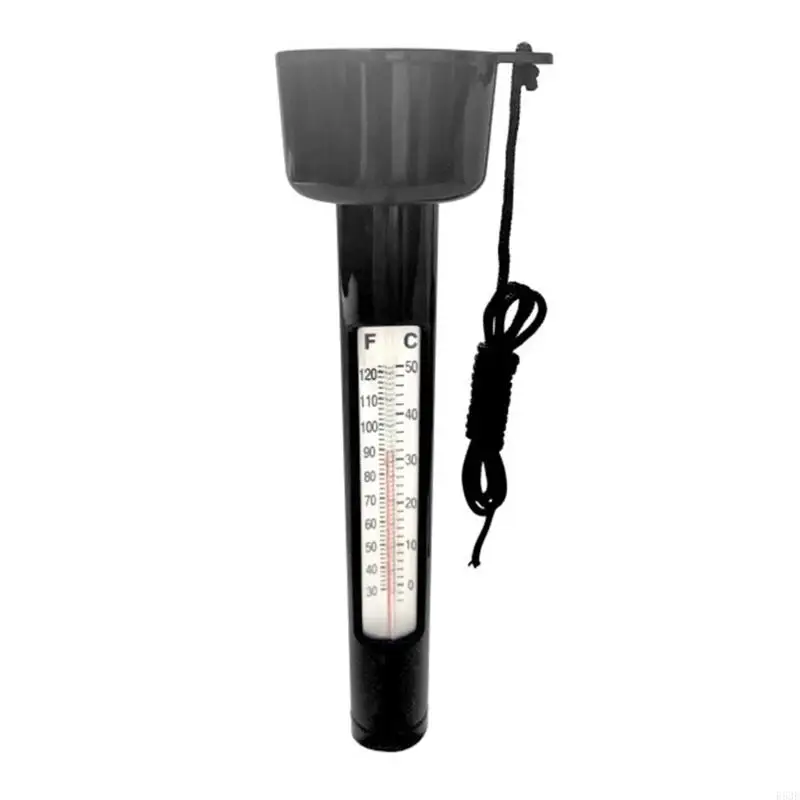 R53E Swimming Pool Thermometers Accurate Pool Water Temperature Measurement Tool with Watertight Shell and Easy to Read Scale