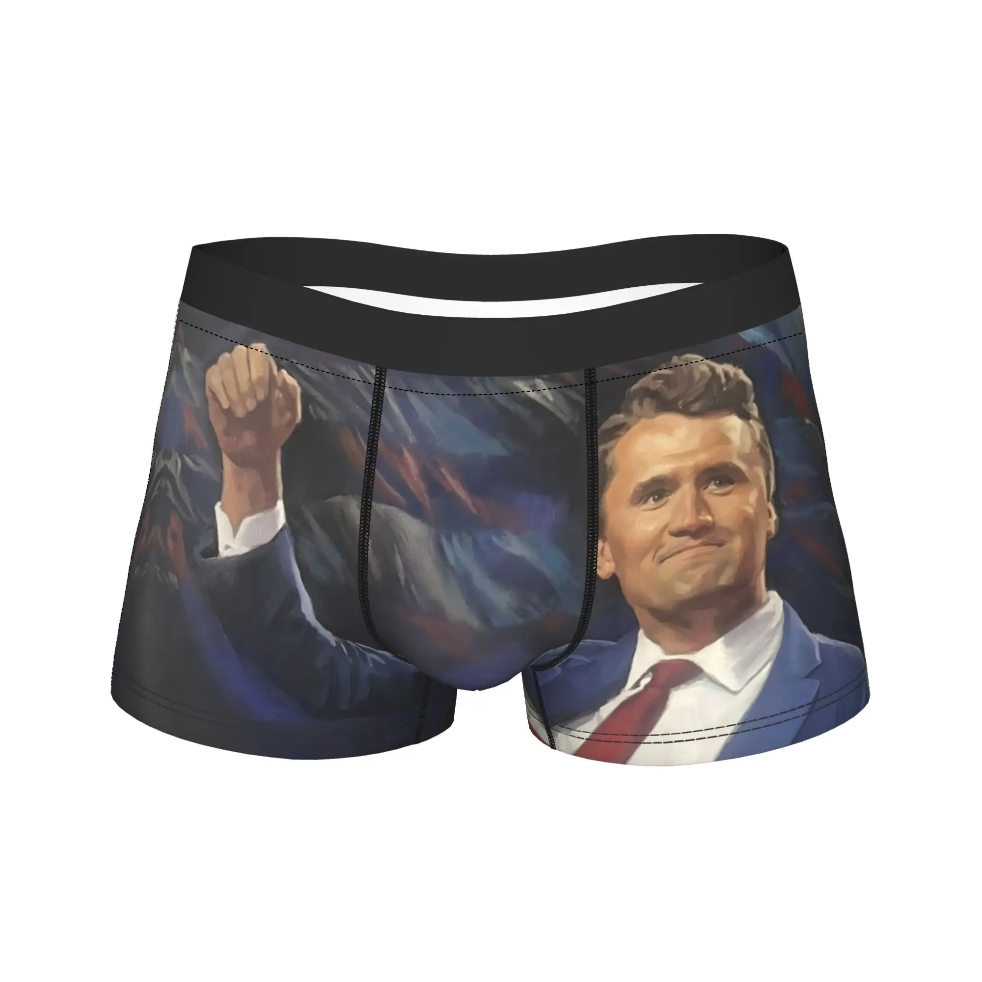 

Men's RIP Charlie Kirk Memorial Boxer Briefs Shorts Panties Soft Underwear A True Patriot Freedom Male Printed M-XXL Underpants