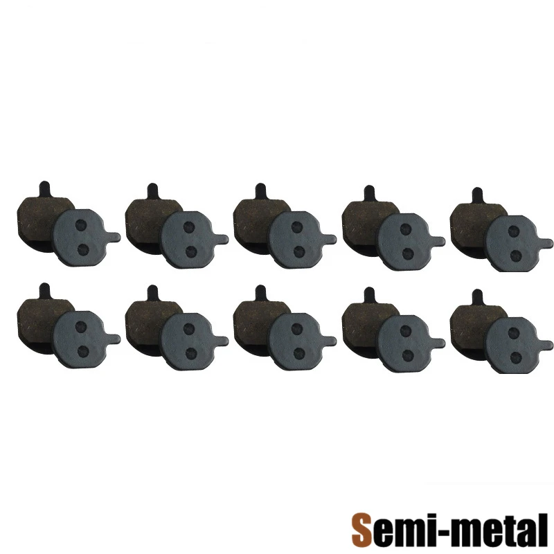 Disco de bicicleta Pastilhas de freio para Hayes Sole, Semi-Metal MTB, Acessórios de ciclismo, MX2, MX3, MX4, MX5, CX5, GX-C, GX2, JAK-5, BENGAL, 4 Par
