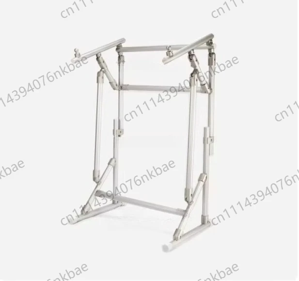 Telescopic Adjustable Aluminum Alloy Embroidery Floor Stand High Load Reinforced Embroidery Tension Frame