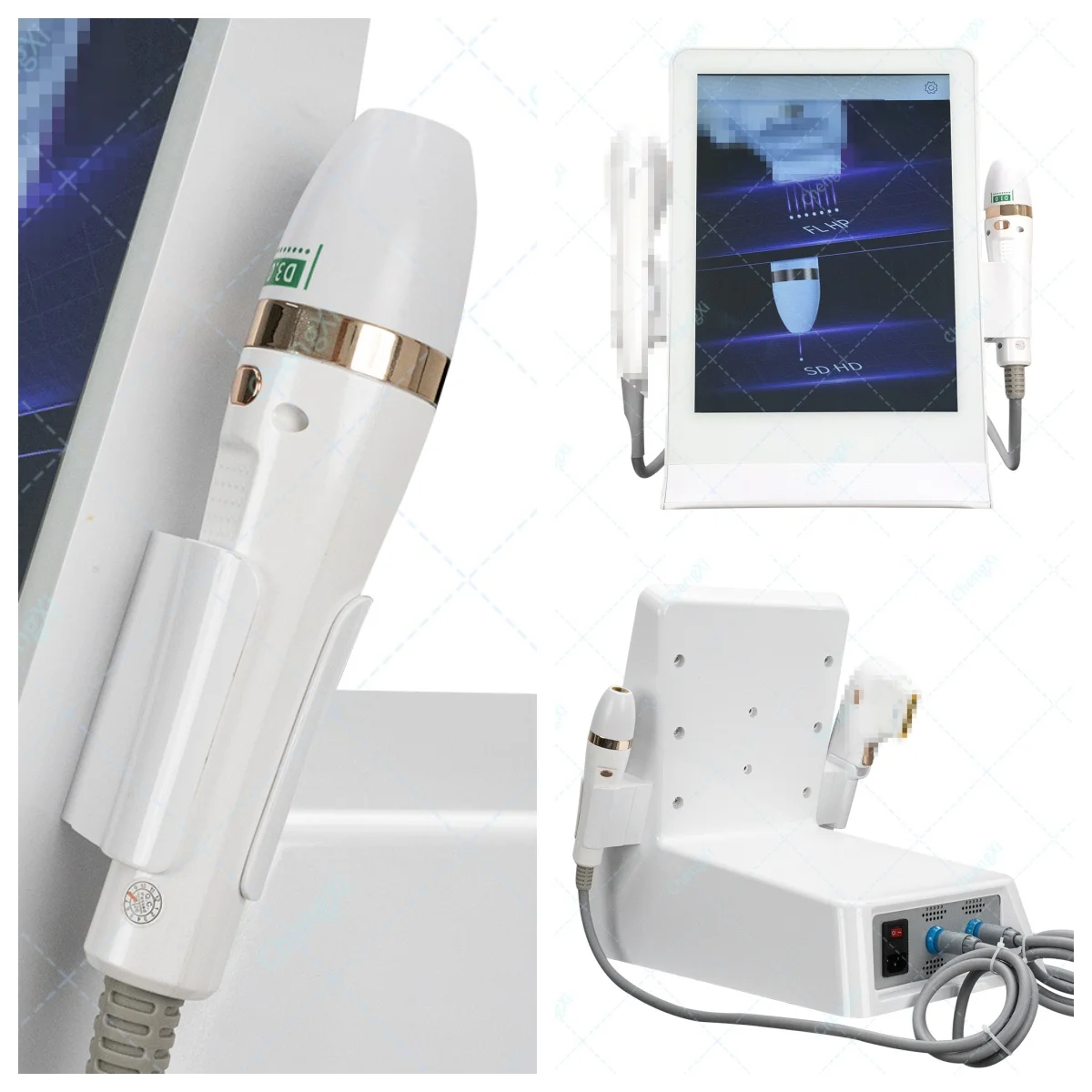 Professional Body Shaping Fat Compression Anti Neck Profile Faciallifting ultrasound 2 in 1 RF Anti-aging Beauty Salon Machine