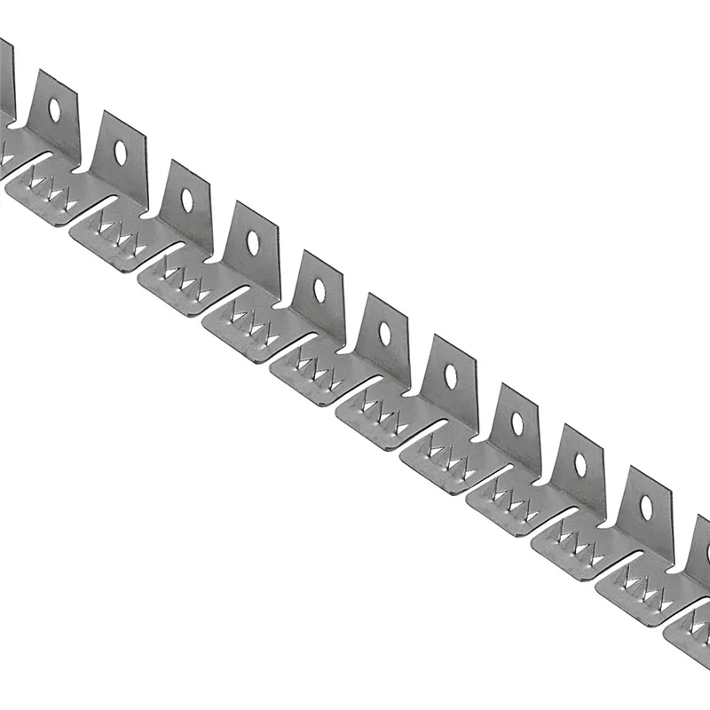 A88E-Pelapis Logam Fleksibel Tack Strip Kurva-Ease Grip untuk Pemasangan Mudah untuk Furnitur, Kursi, Sofa