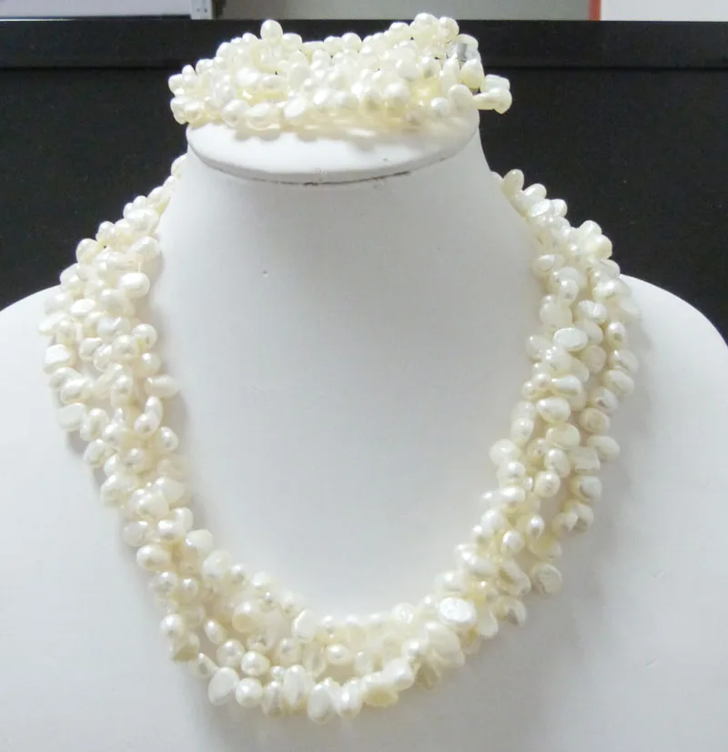 stock price !! rush to purchase !!Pearl  Necklace ,Give me five star high praise ,send a necklace again 19