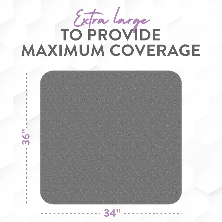 สร้างแรงบันดาลใจ Underpads |   แผ่นรองเตียงไม่หยุดยั้งแบบใช้ซ้ําได้สีเทาซ่อนคราบ |   แผ่นรองที่นอนกันน้ํา |   สําหรับผู้ใหญ่ ทารกและสุนัข 34