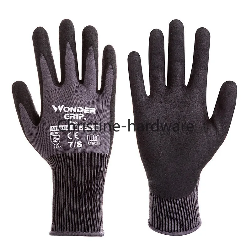 Garden Gloves Gardening Nitrile Rubber Gloves Quick Easy To Dig and Plant for Digging Planting Garden Tools Drop Ship